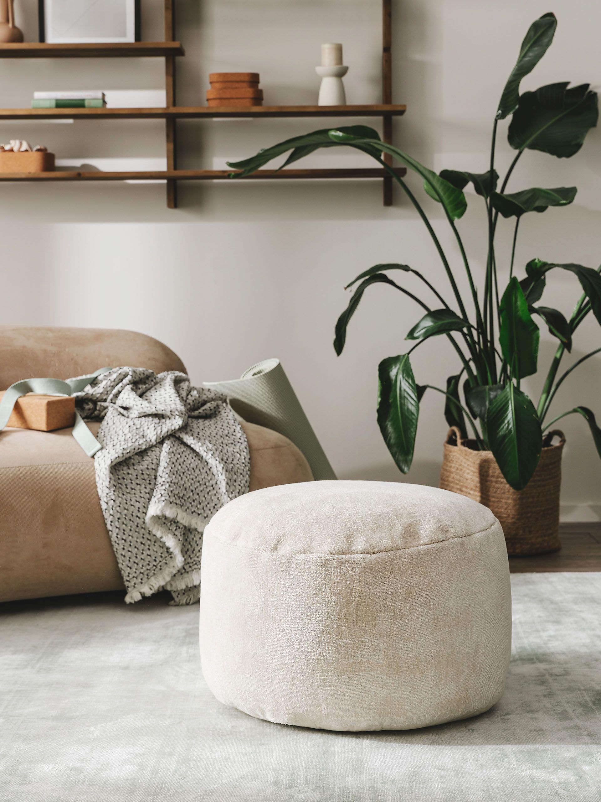 Pouf Nova Creme från 