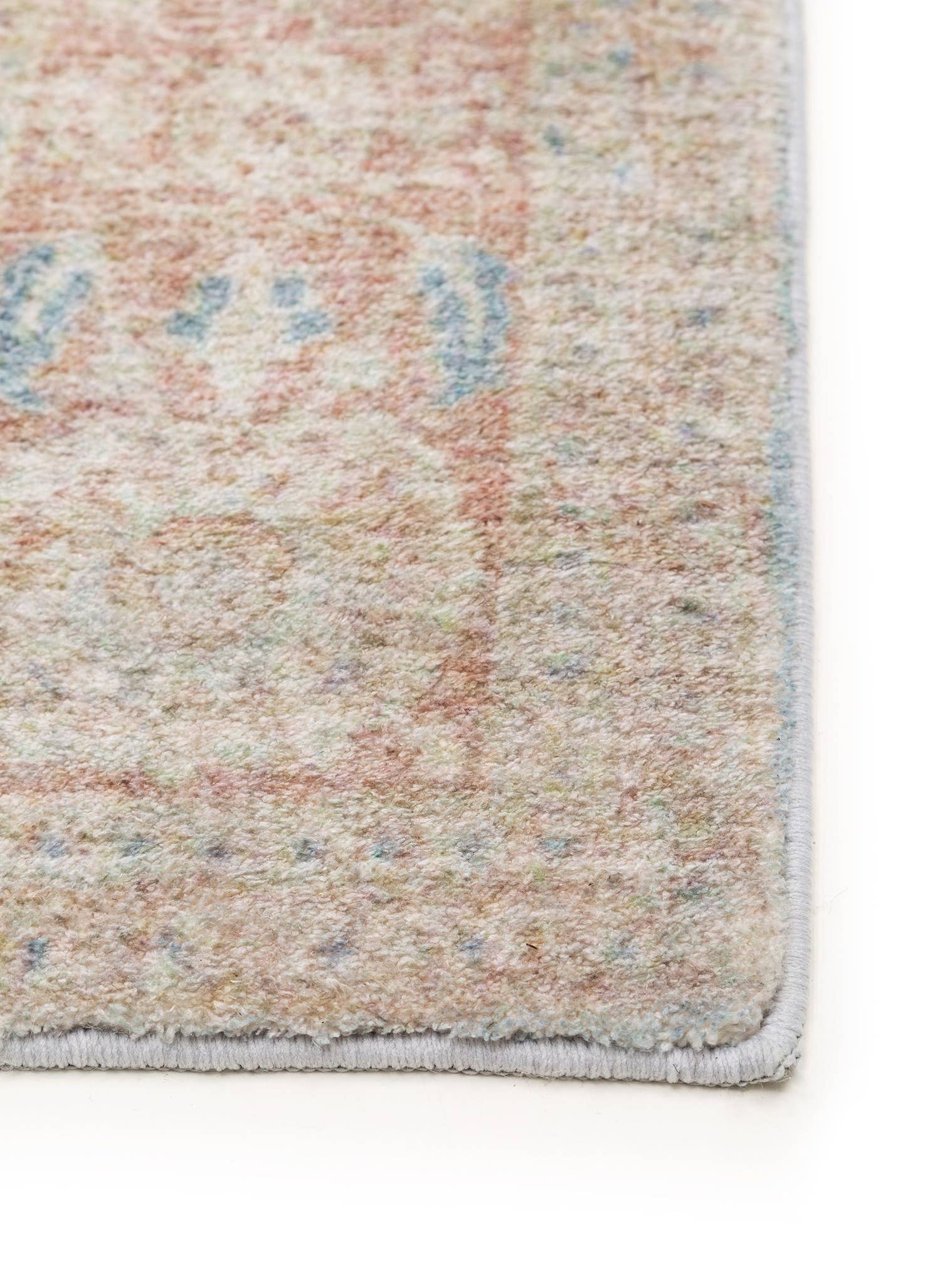 Rug made of 100% Polyester in Multicoloured with a 6 - 10 mm high pile by benuta Pop