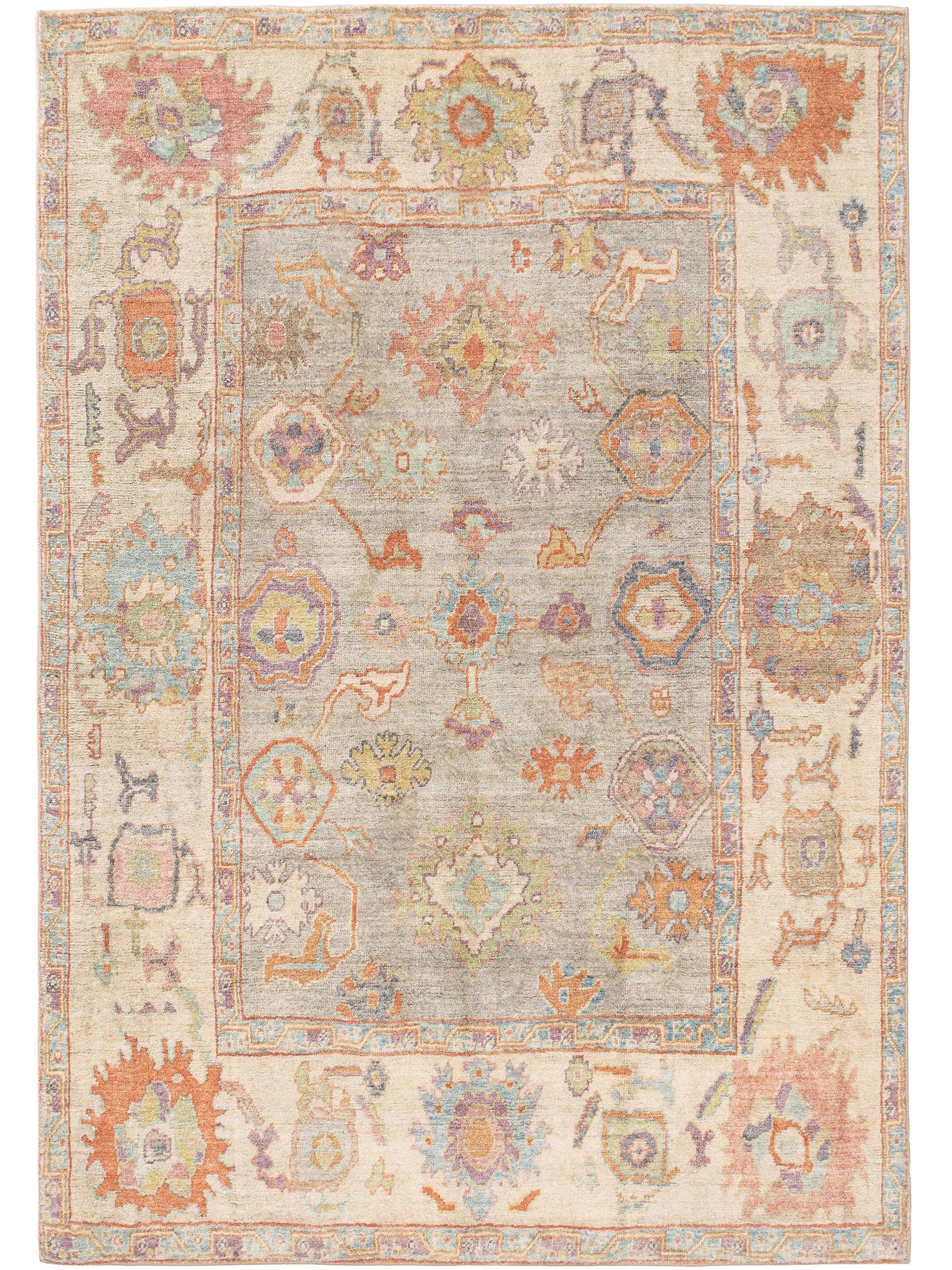 Tapis en 100% Polyester en Multicouleur avec une pile de 6 - 10 mm de hauteur de benuta Pop