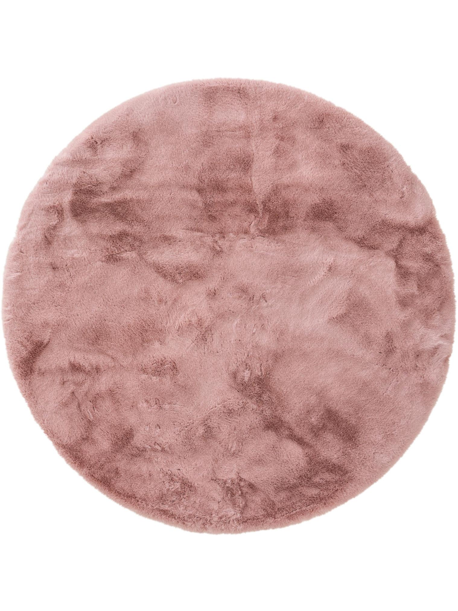 Tappeto di 100% Poliestere in Rosa con pelo alto 21 - 30 mm da benuta Nest