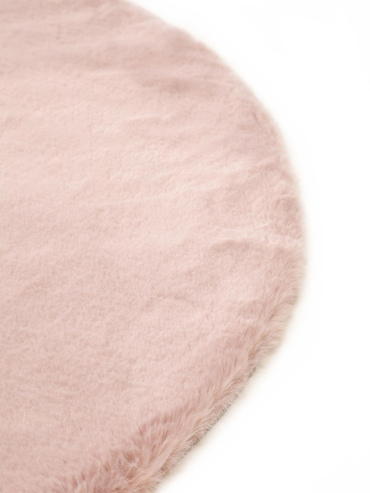 Tappeto di 100% Poliestere in Rosa con pelo alto 21 - 30 mm da benuta Nest