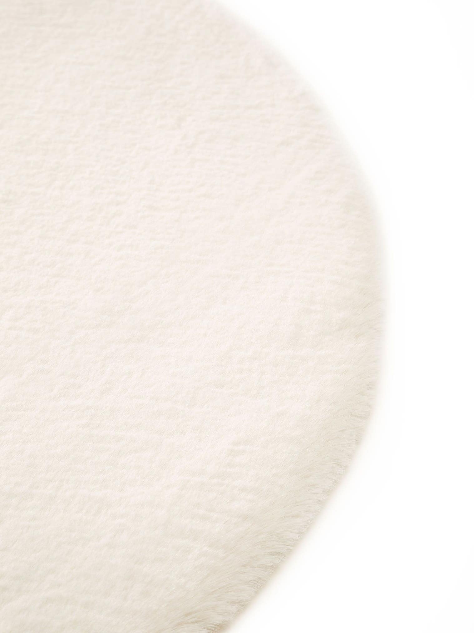 Tappeto di 100% Poliestere in Beige con pelo alto 21 - 30 mm da benuta Nest