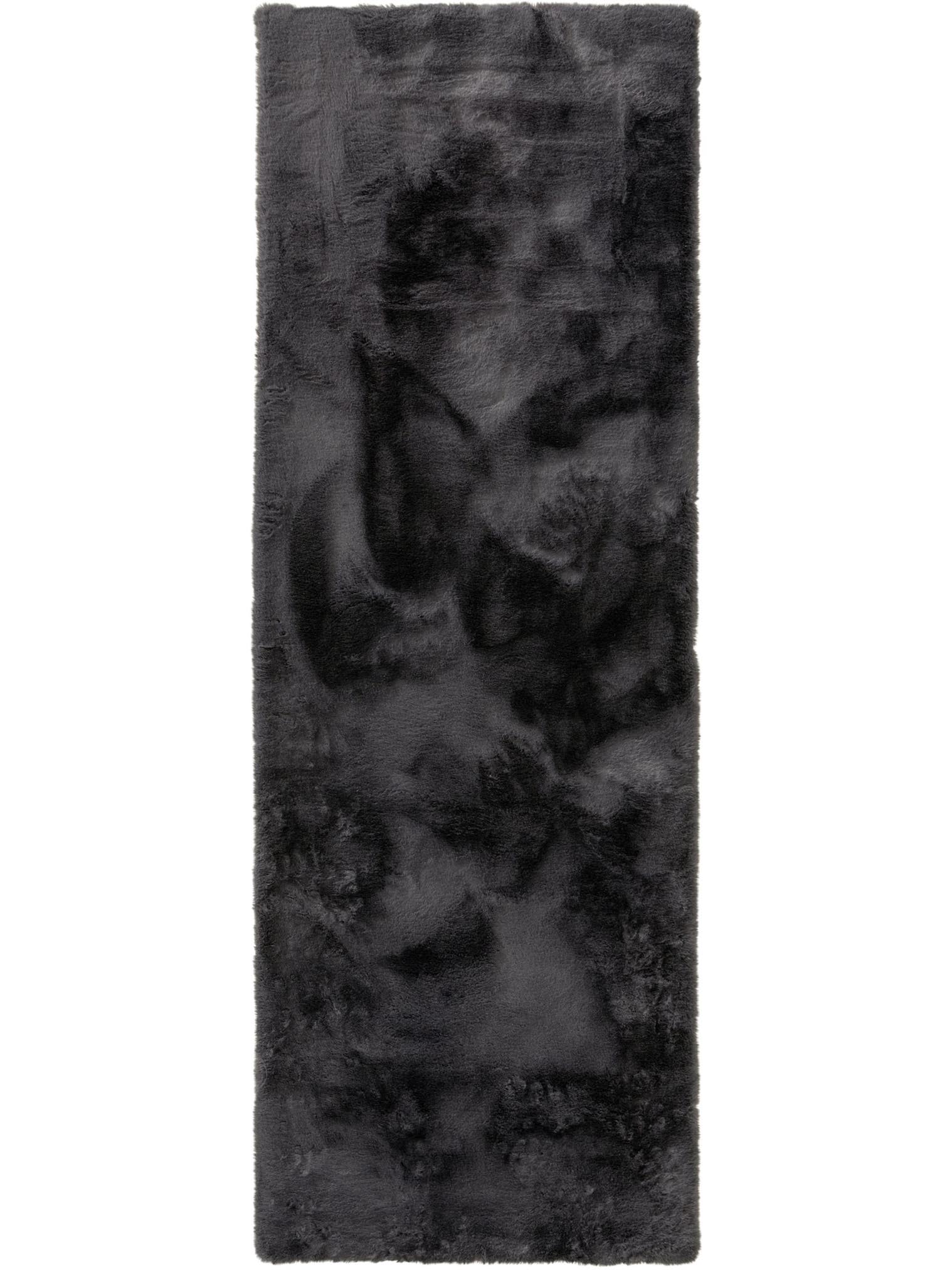 Tappeto di 100% Poliestere in Grigio con pelo alto 21 - 30 mm da benuta Nest