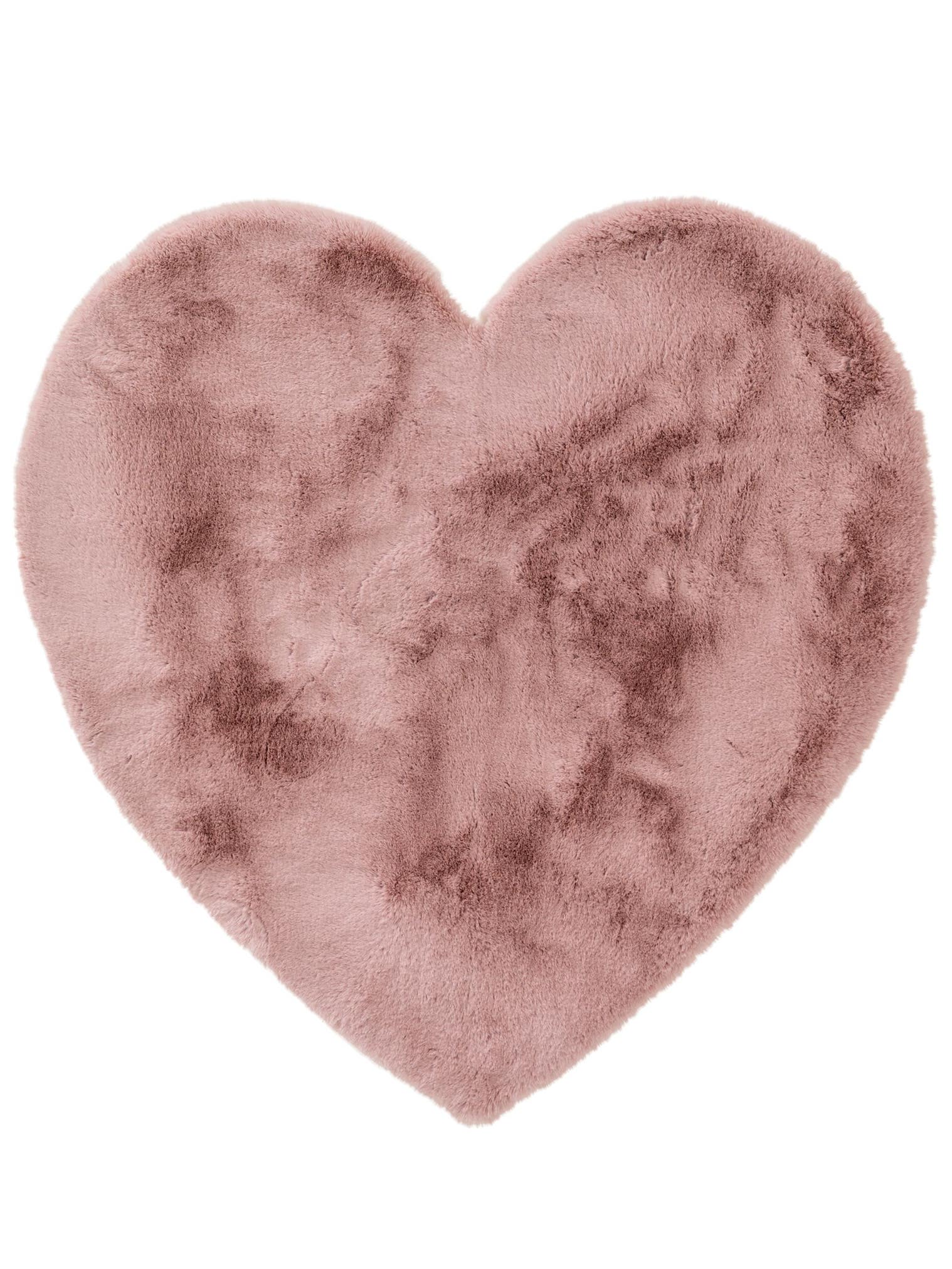 Tapis en 100% Polyester en Rose avec une pile de 21 - 30 mm de hauteur de Lytte