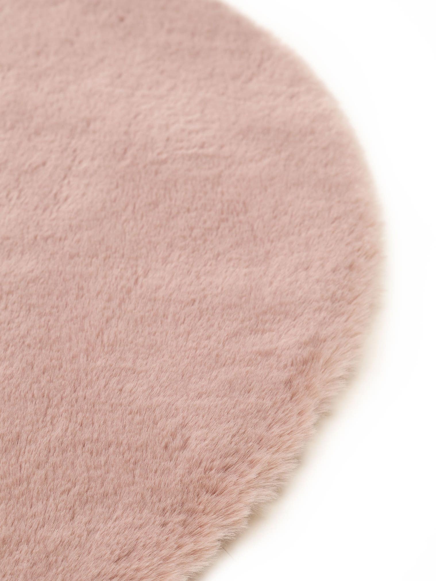 Tapis en 100% Polyester en Rose avec une pile de 21 - 30 mm de hauteur de Lytte
