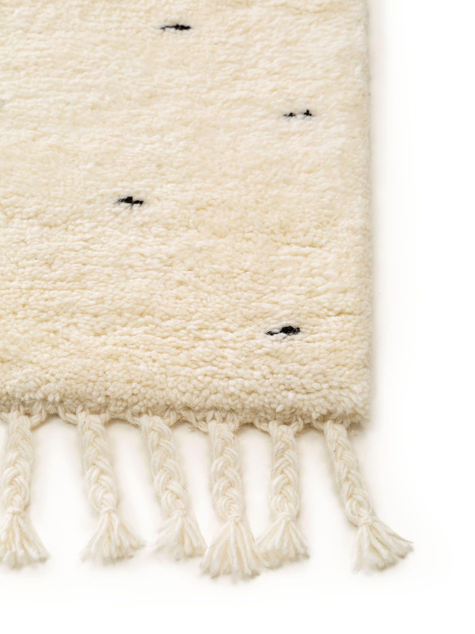 Tappeto di 100% Lana in Beige con pelo alto 11 - 20 mm da Lytte