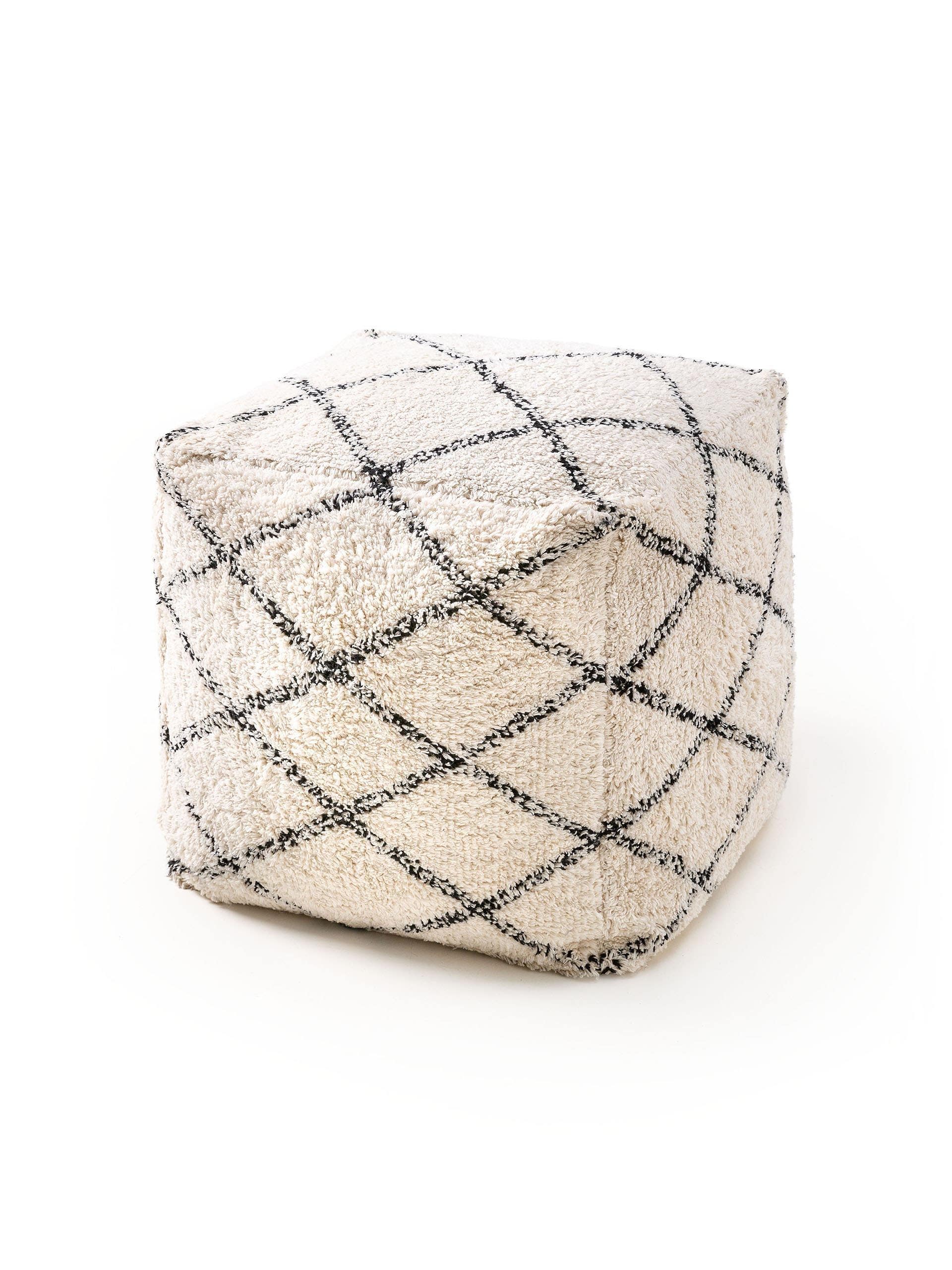 Pouf Naomi Crème de 