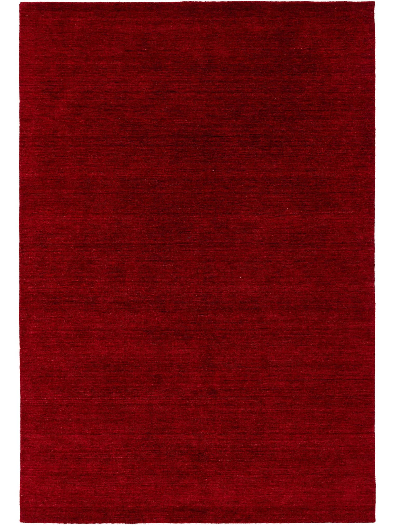 Tappeto di 100% Lana in Rosso con pelo alto 6 - 10 mm da benuta Nest