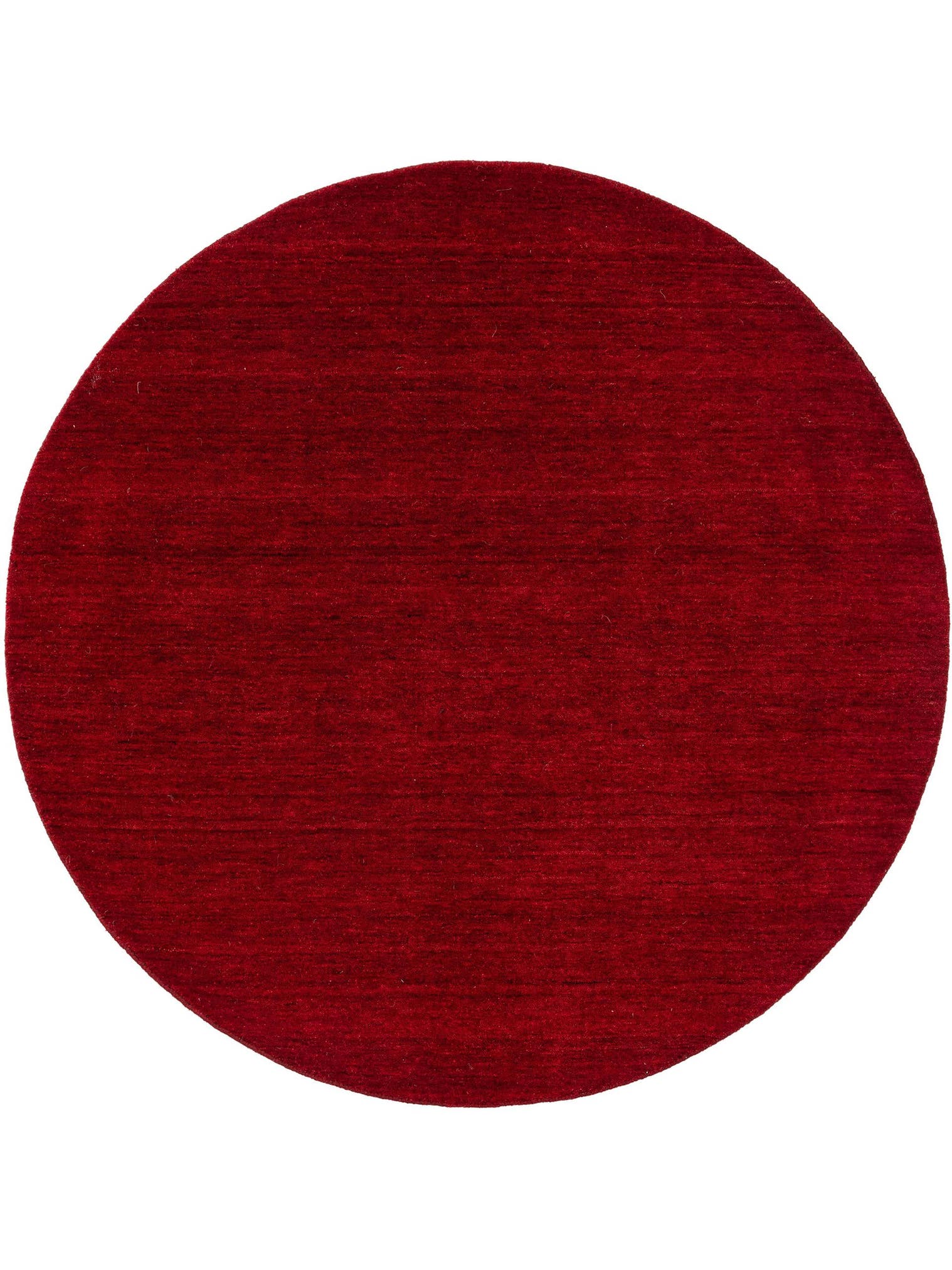 Rug made of 100% Wool in Red with a 6 - 10 mm high pile by benuta Nest