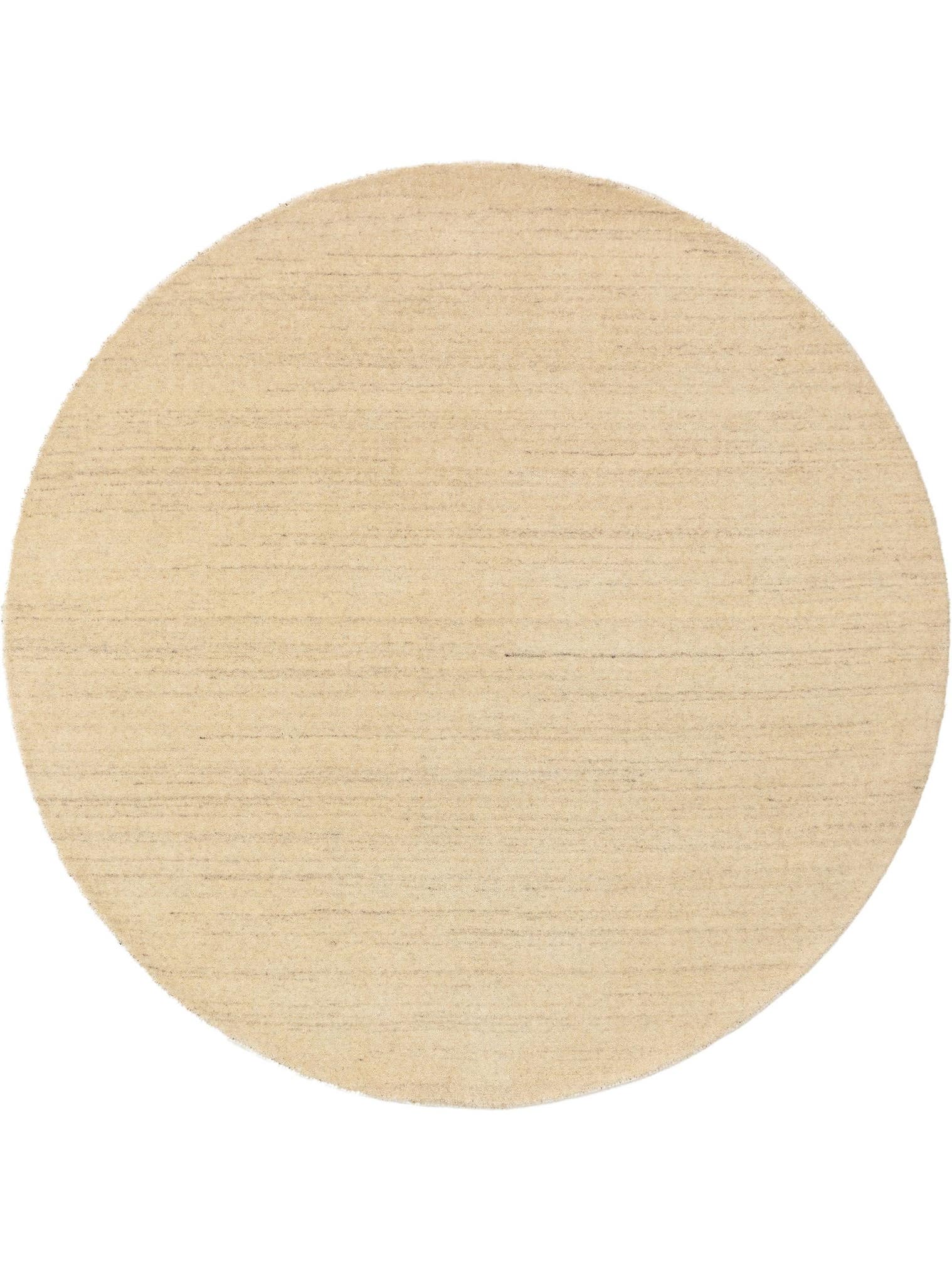 Rug made of 100% Wool in Beige with a 6 - 10 mm high pile by benuta Nest