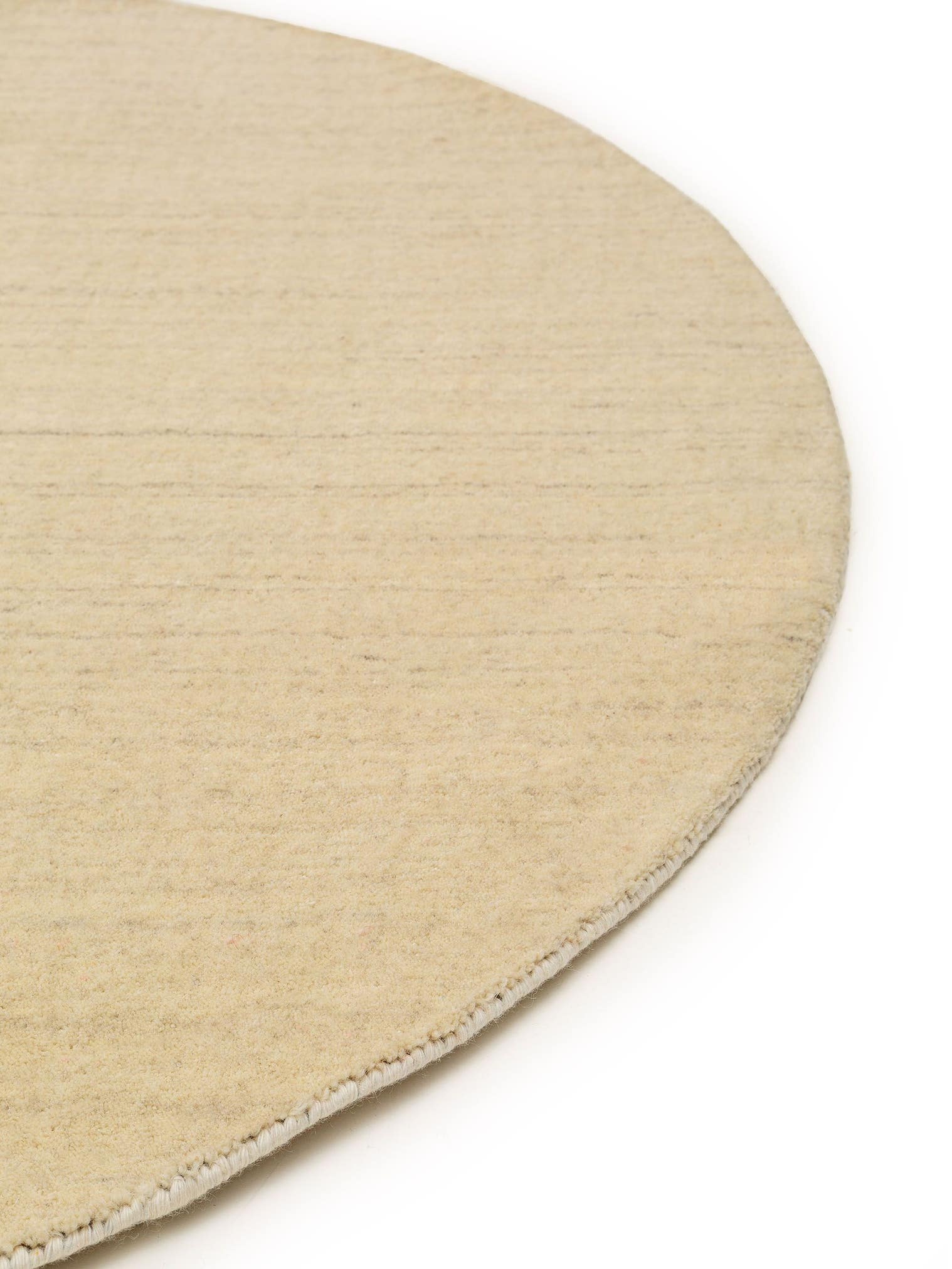 Rug made of 100% Wool in Beige with a 6 - 10 mm high pile by benuta Nest