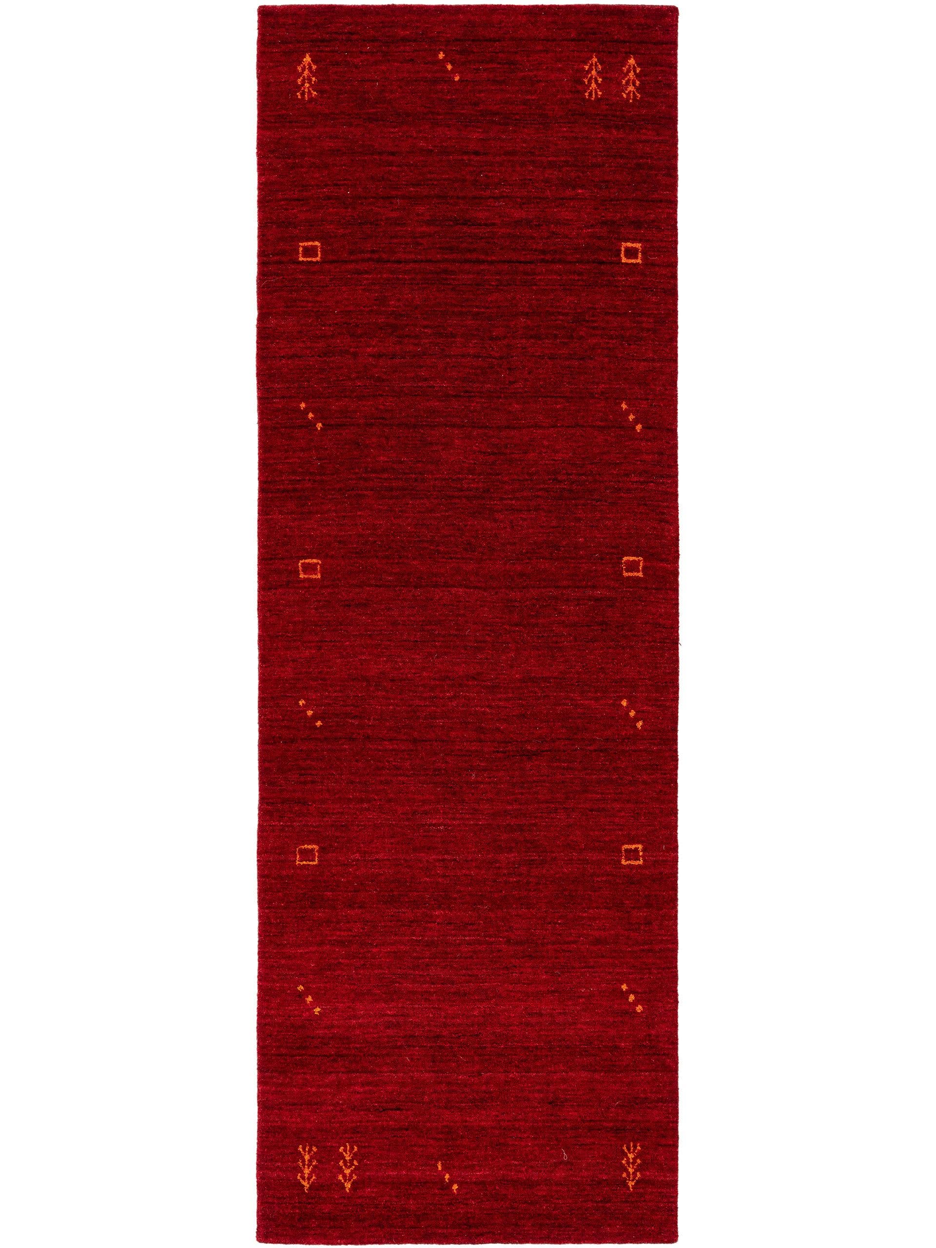 Alfombra de 100% Lana en Rojo con un pelo de {{Placeholder_Pile Height}} de altura de benuta Nest