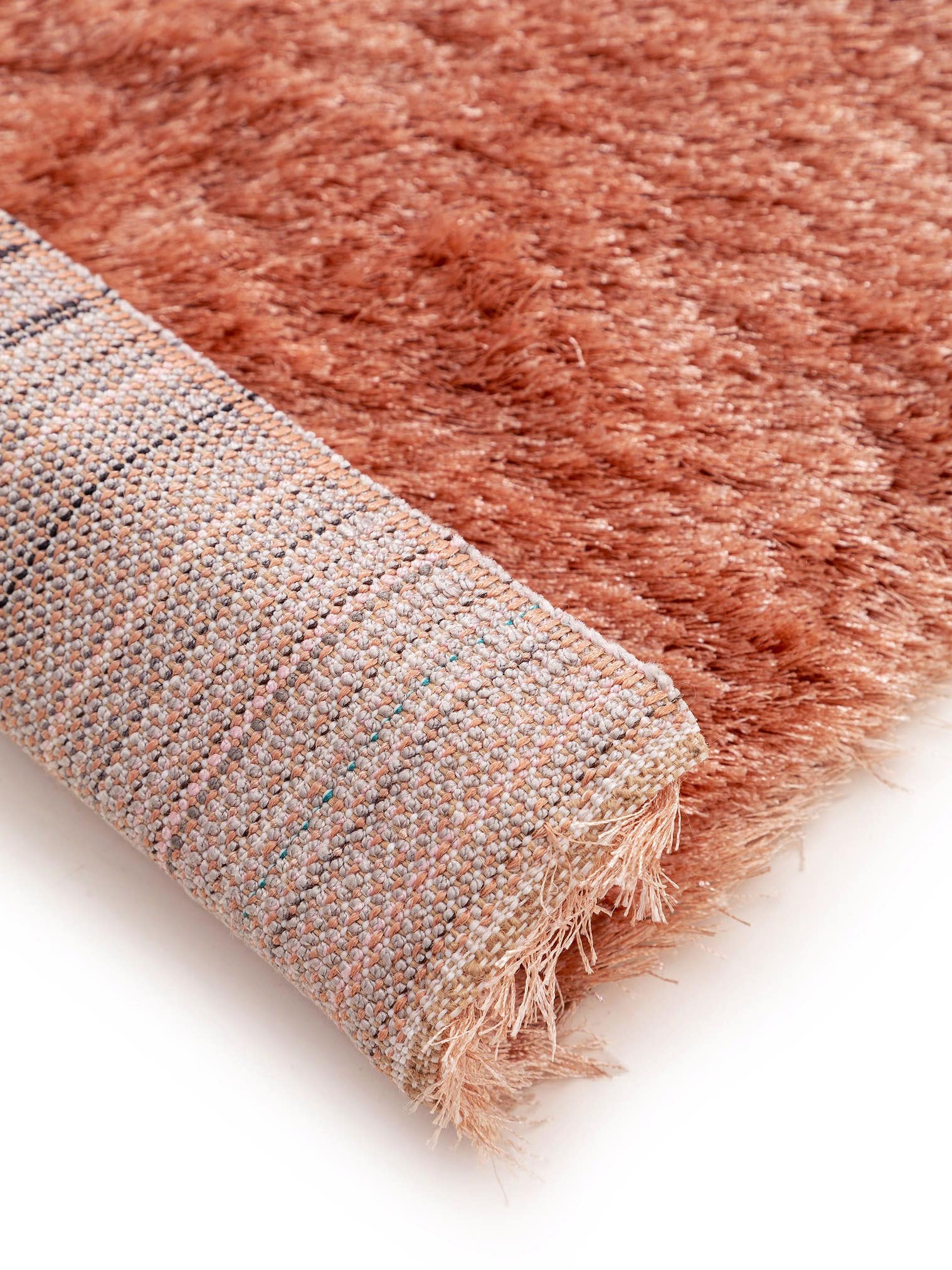 Tapijt van 100% Polyester in Roze met een 21 - 30 mm hoge pool van benuta