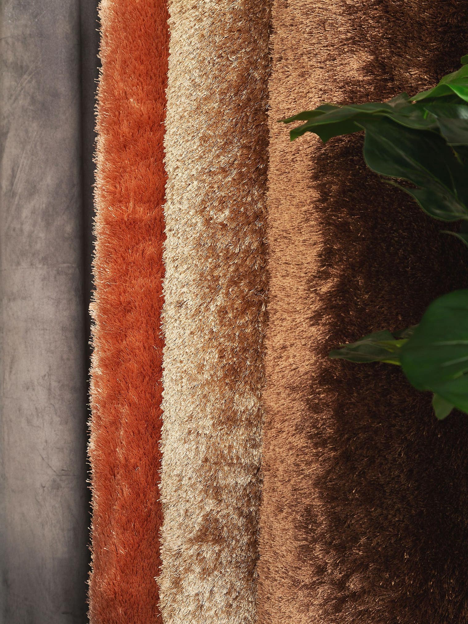 Tapijt van 100% Polyester in Beige met een 21 - 30 mm hoge pool van benuta