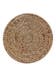 Tappeto per interno ed esterno rotondo Kenya Crema/Beige