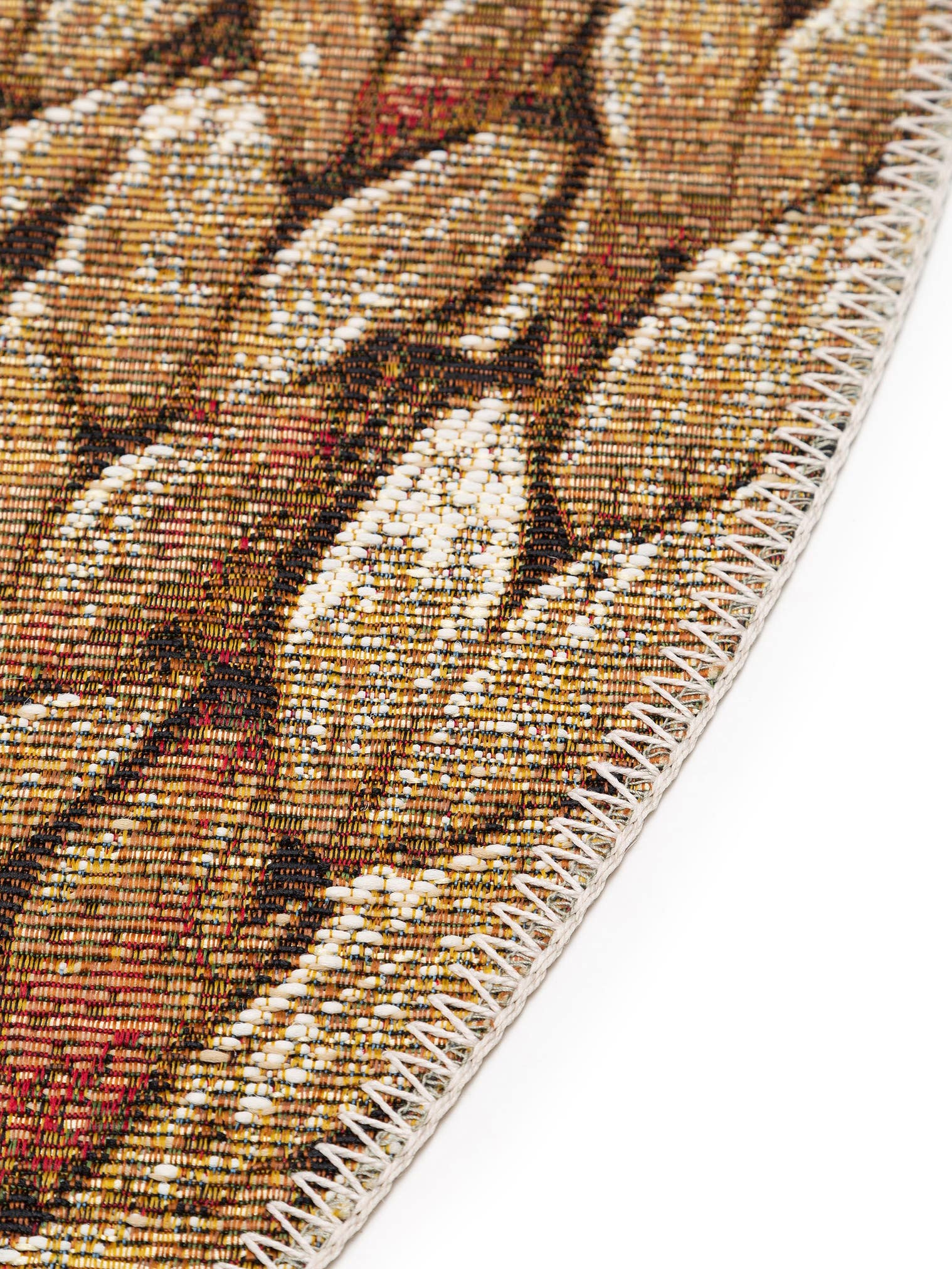 Tappeto di 76% Polipropilene, 24% Poliestere in Beige con pelo alto 1- 5 mm da benuta Nest