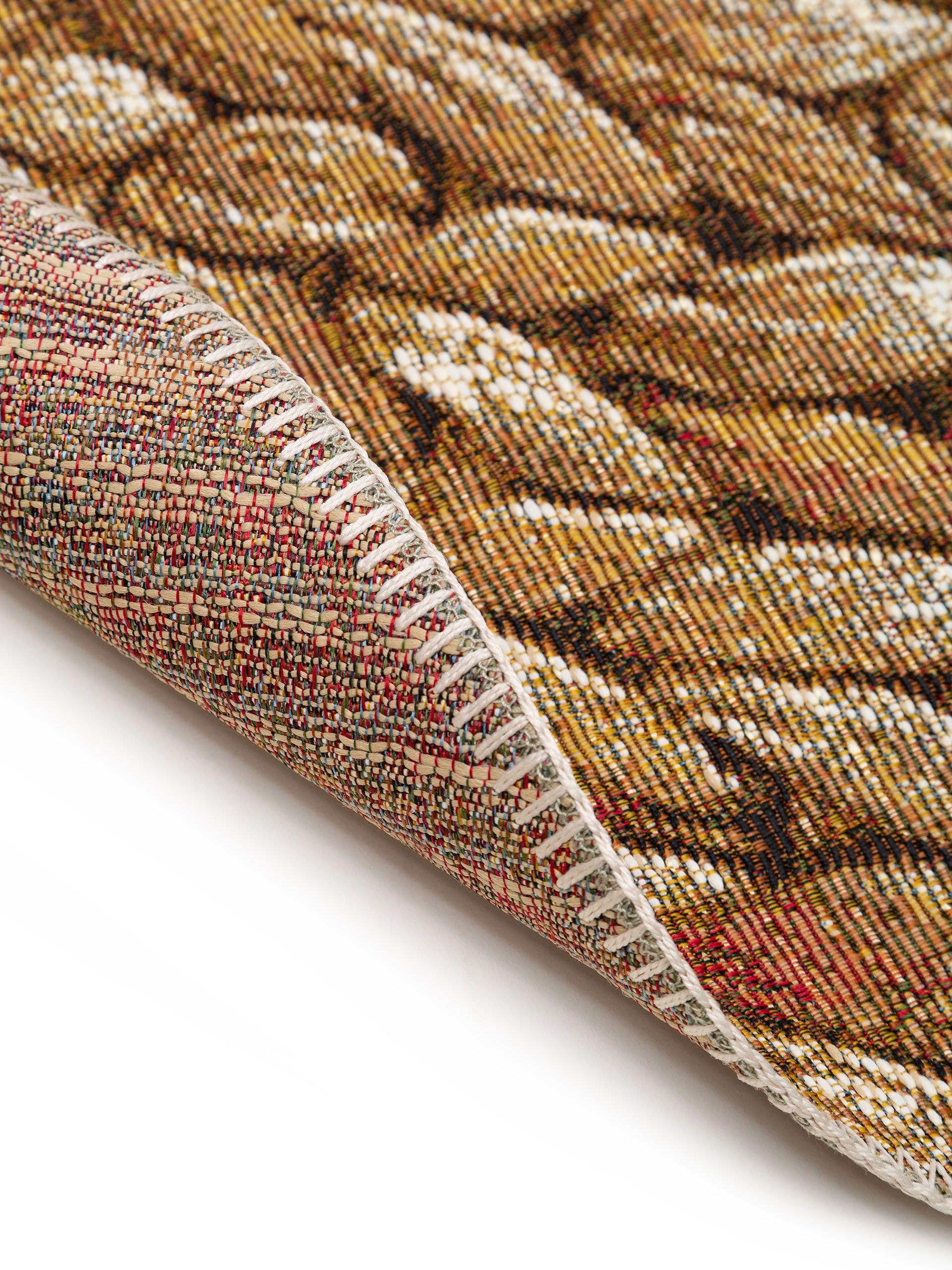 Rug made of 76% Polypropylene, 24% Polyester in Beige with a 1- 5 mm high pile by benuta Nest