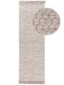 Teppich aus recyceltem Material Mimpi Hellgrau