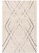 Tapis à poils longs Aimee Crème/Anthracite