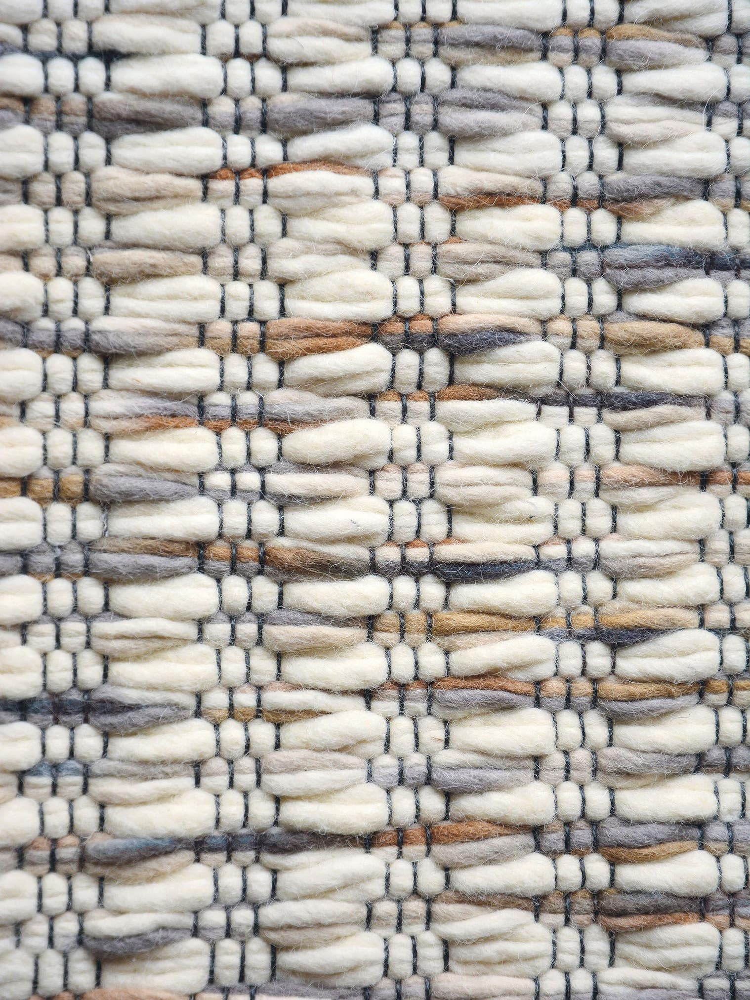 Tapijt van 100% Wol in Veelkleurig met een 11 - 20 mm hoge pool van Brink & Campman