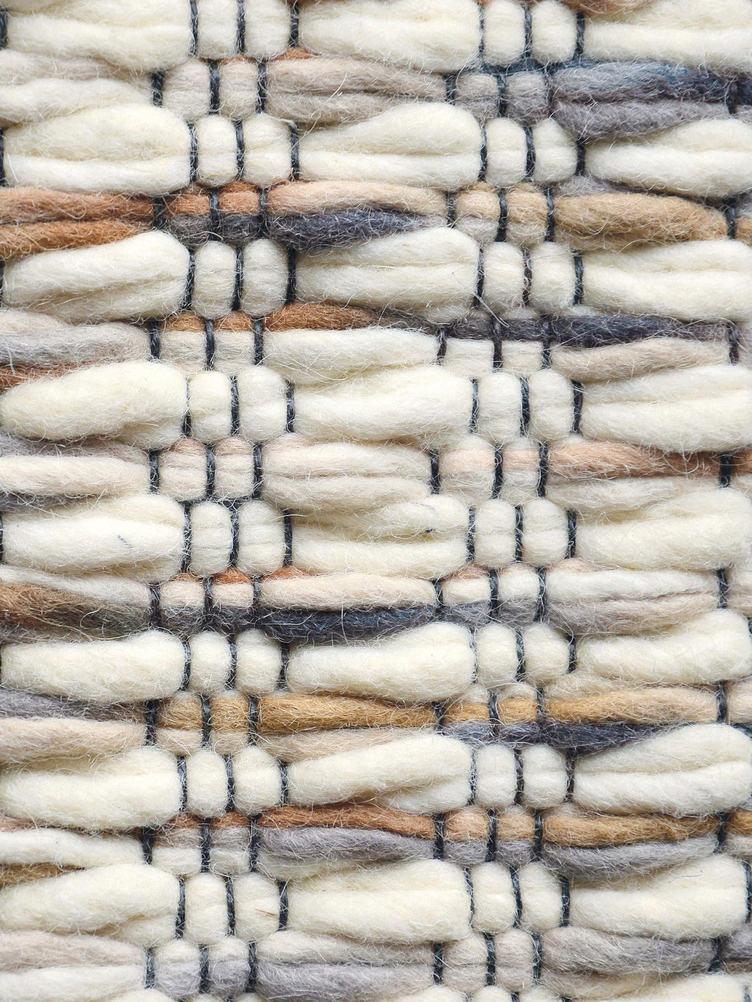 Tapijt van 100% Wol in Veelkleurig met een 11 - 20 mm hoge pool van Brink & Campman