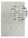 Tapis de laine Grain Multicouleur/Bleu