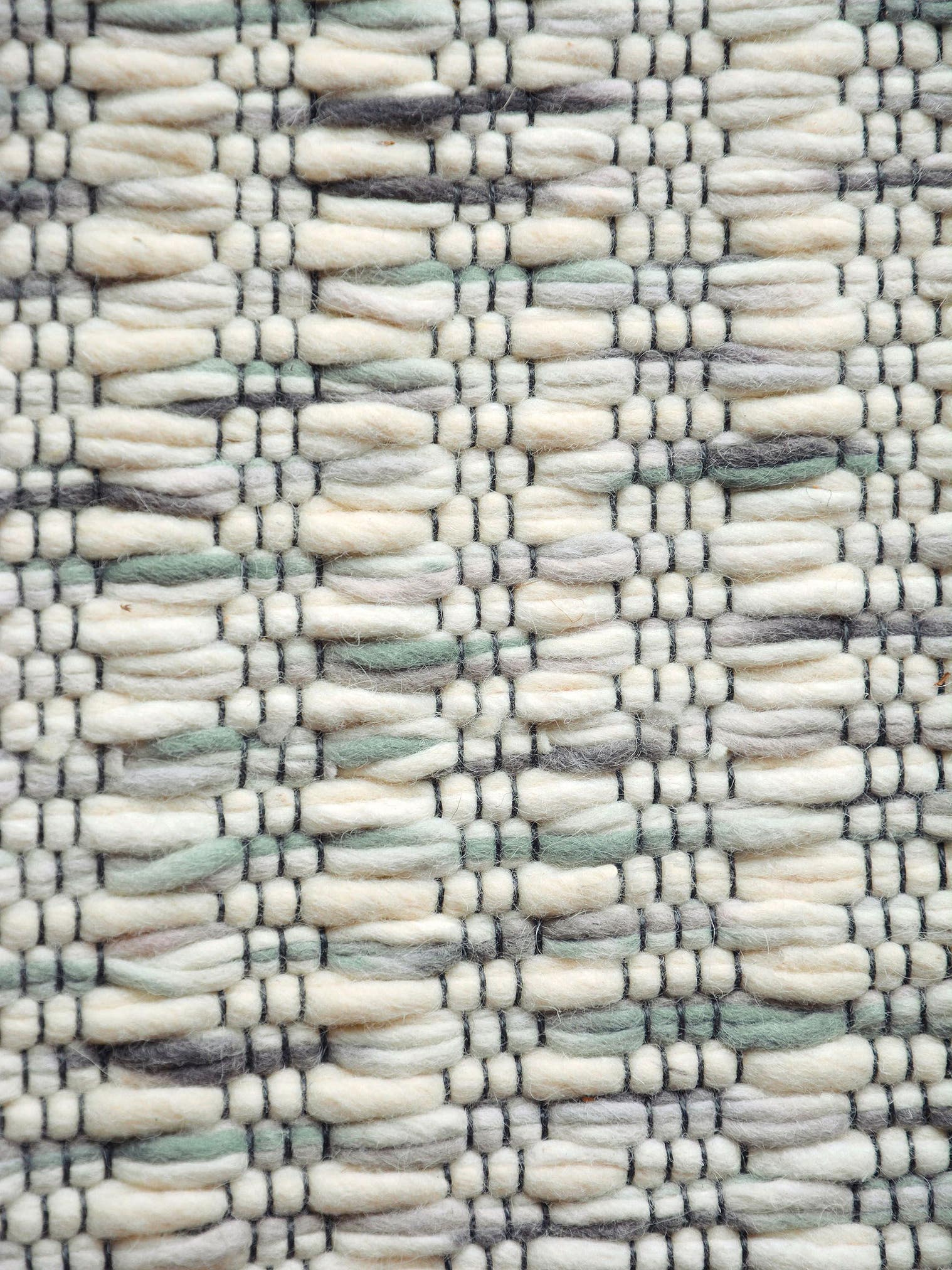 Teppich aus 100% Wolle in Multicolor mit 11 bis 20 mm hohem Flor von Brink & Campman