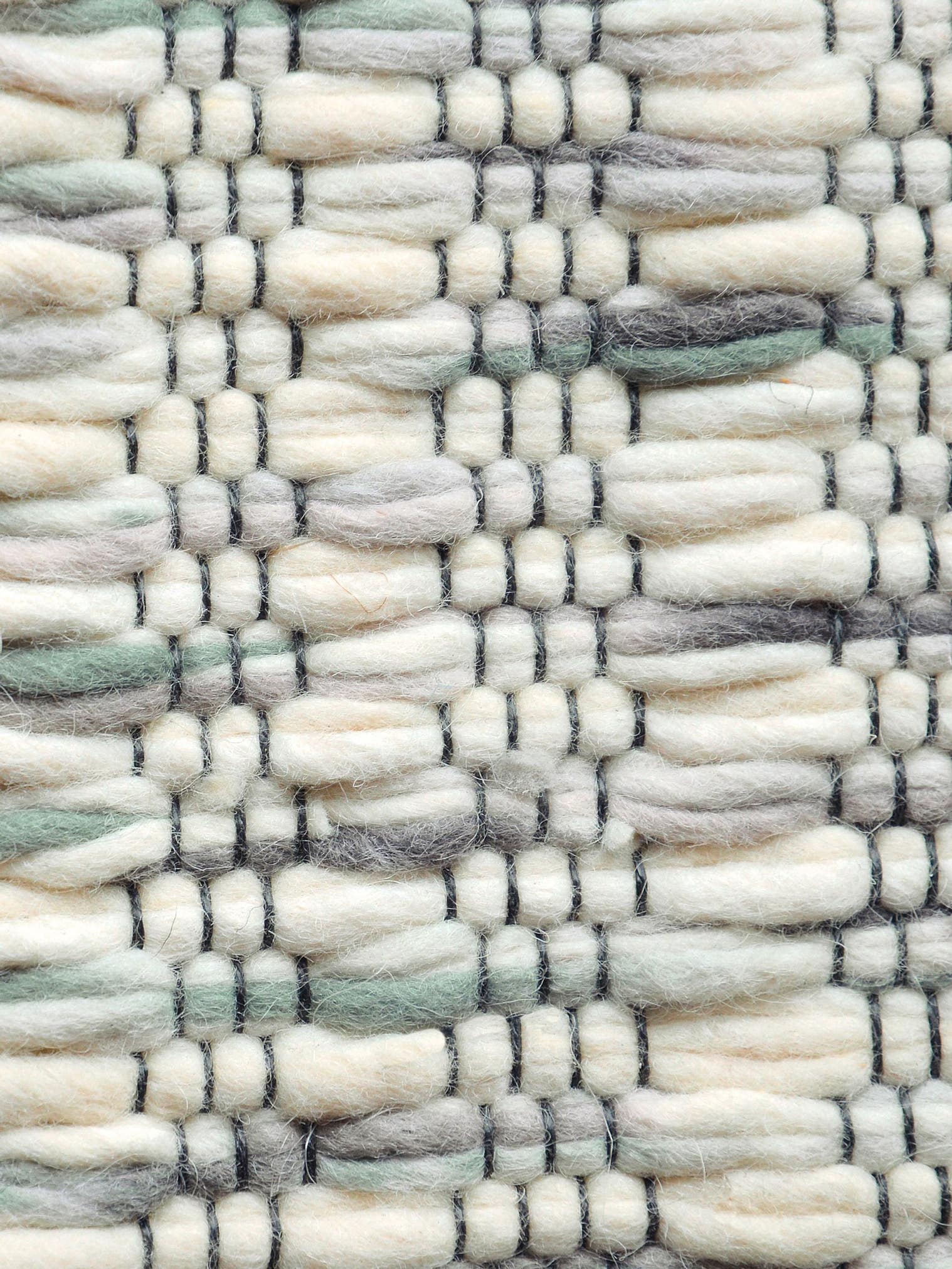Teppich aus 100% Wolle in Multicolor mit 11 bis 20 mm hohem Flor von Brink & Campman