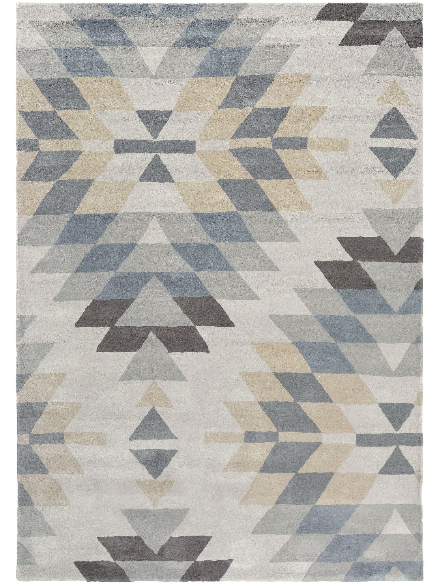 Tappeto di 100% Lana in Grigio con pelo alto 11 - 20 mm da Harlequin