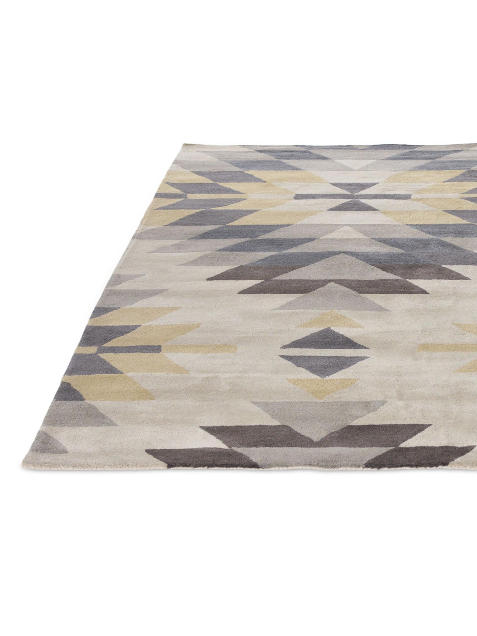 Tappeto di 100% Lana in Grigio con pelo alto 11 - 20 mm da Harlequin