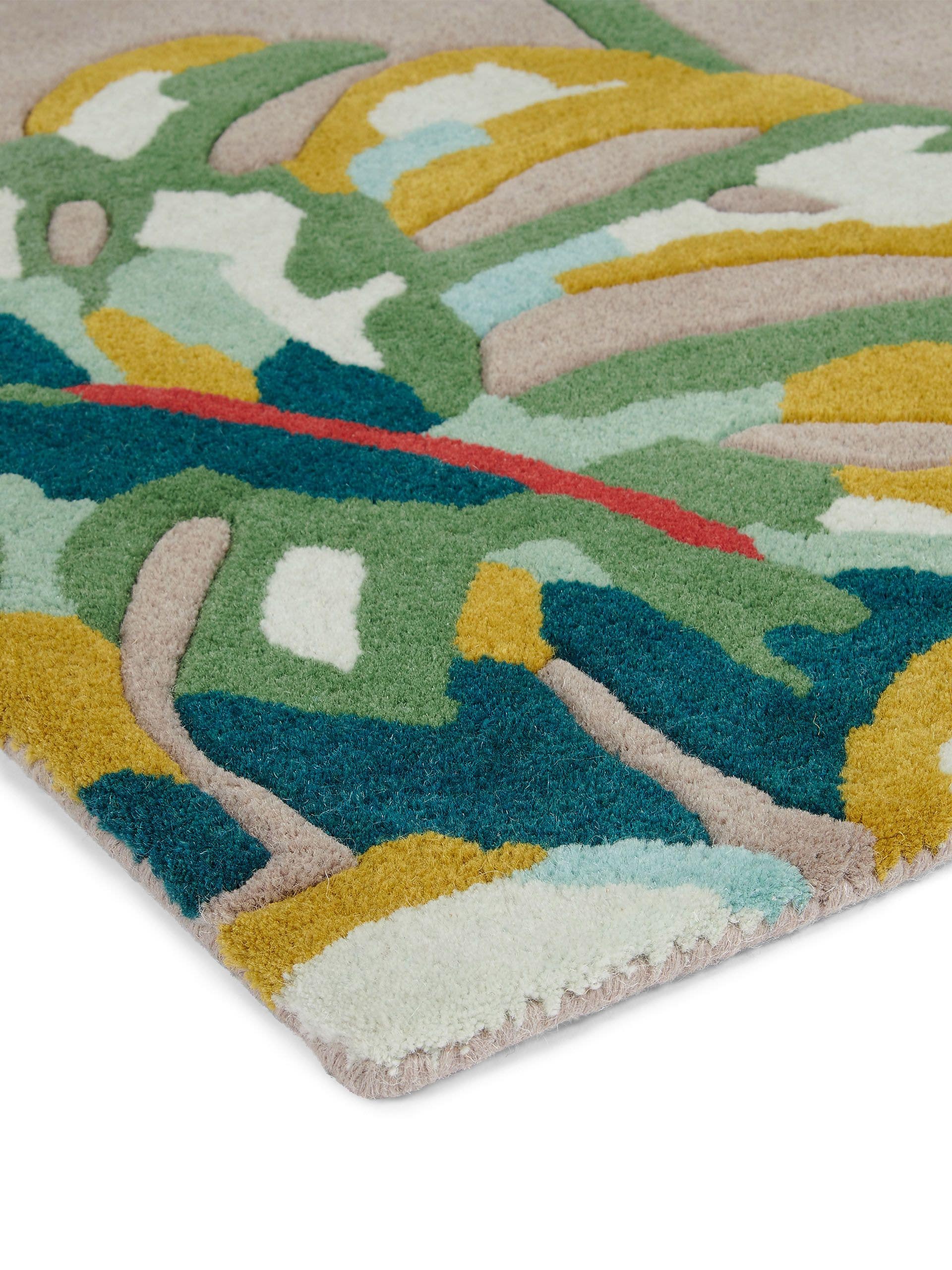 Tappeto di 100% Lana in Verde con pelo alto 11 - 20 mm da Harlequin
