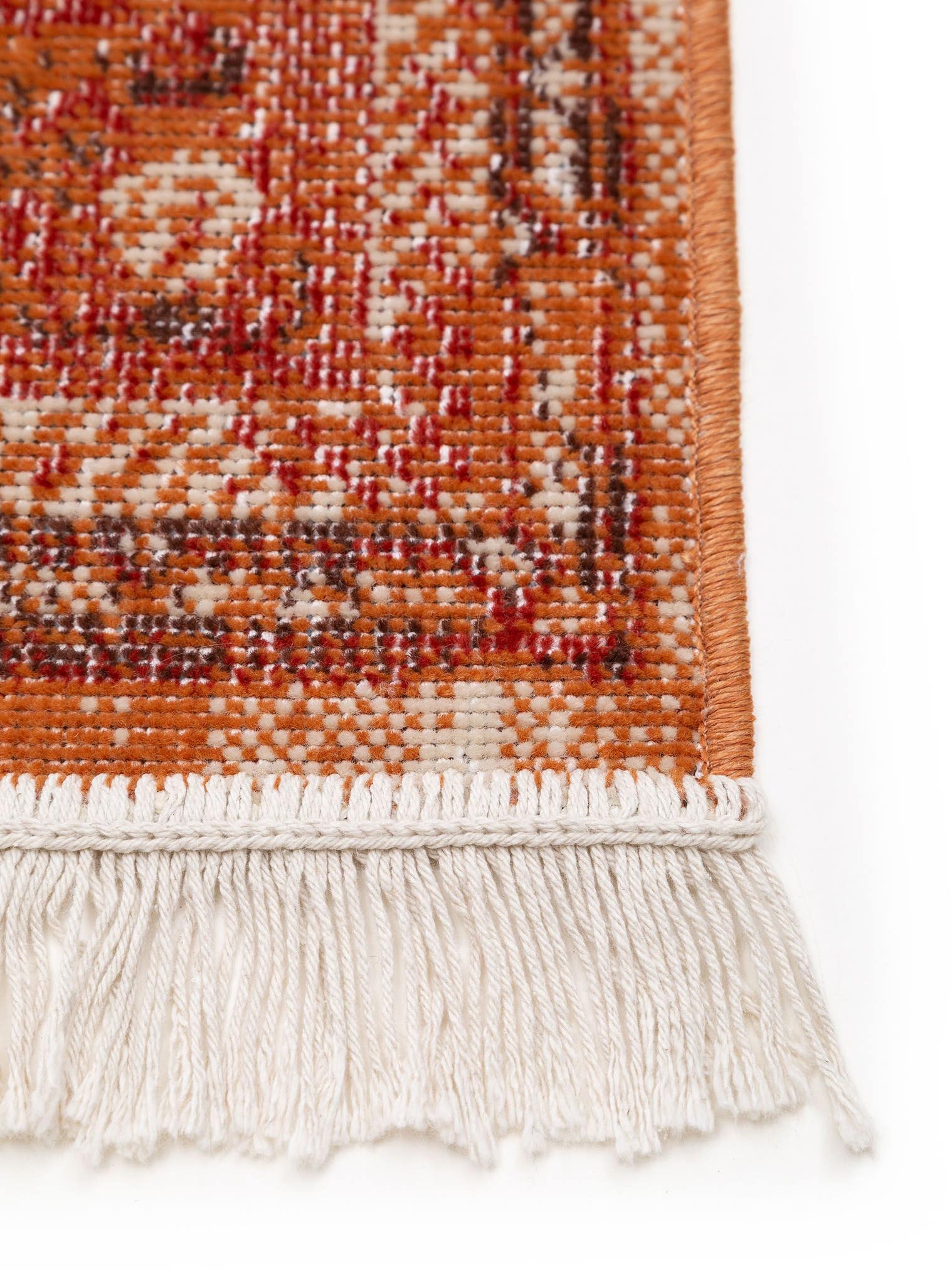 Teppich aus 60% Baumwolle, 40% Polypropylen in Multicolor mit bis 5 mm hohem Flor von benuta Nest