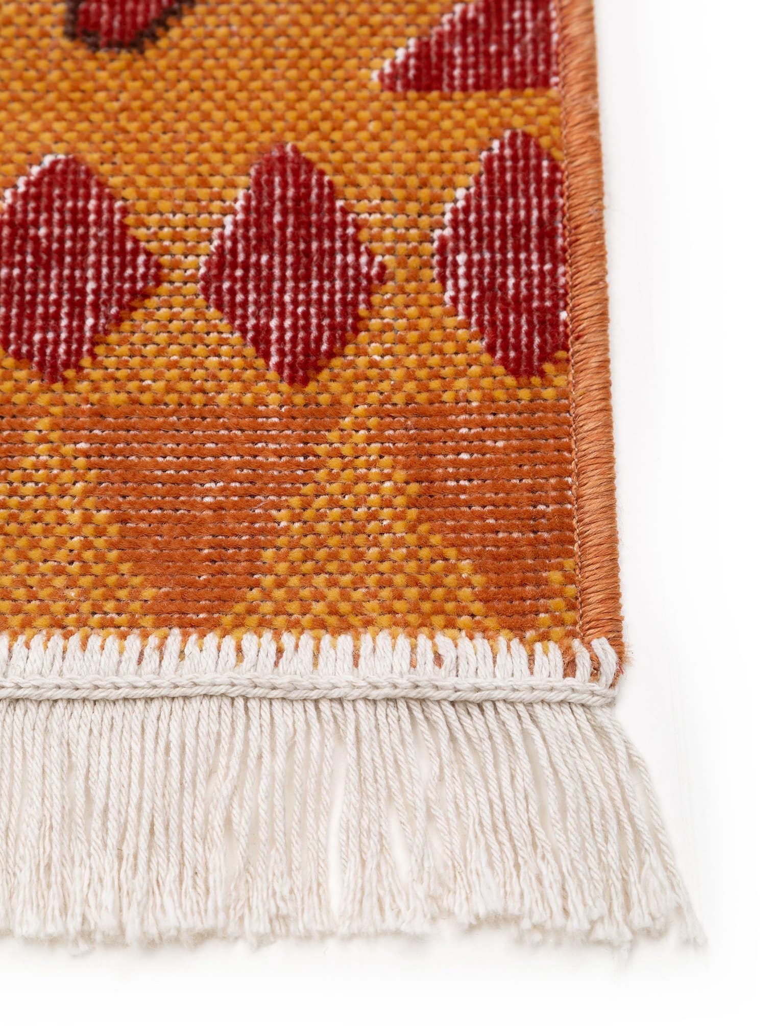 Teppich aus 60% Baumwolle, 40% Polypropylen in Multicolor mit bis 5 mm hohem Flor von benuta Nest