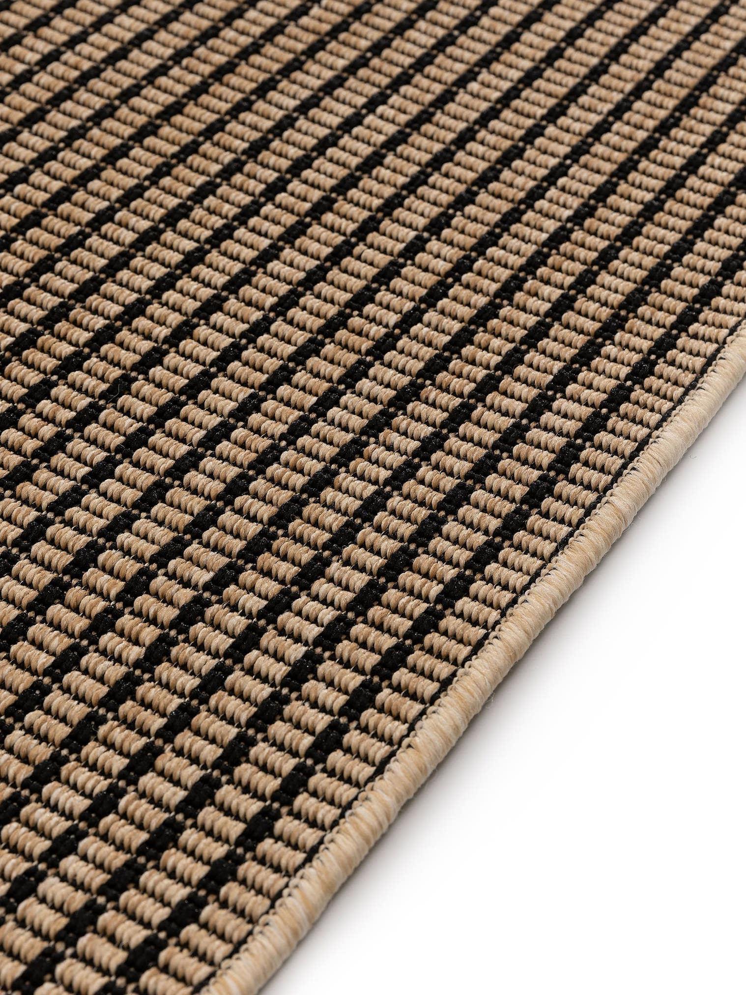 Rug made of 100% Polypropylene in Beige with a 6 - 10 mm high pile by benuta Nest
