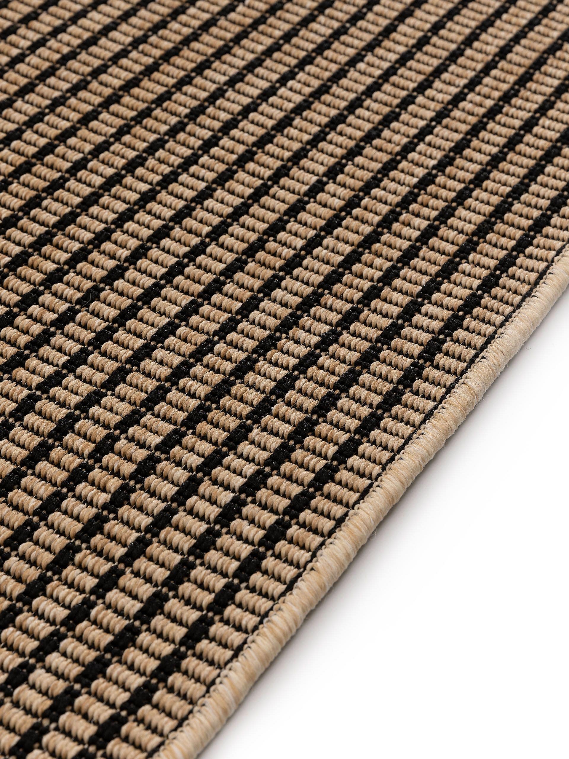 Matta av 100% Polypropylen i Beige med 6 - 10 mm hög lugg från benuta Nest