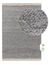 Teppich aus recyceltem Material Kiah Grau