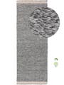 Tapete feita de material reciclado Kiah Cinzento