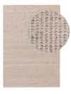 Rug made from recycled material Nyssa Cream/Taupe