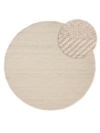 Wollteppich Lars Cream