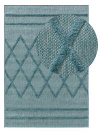 In- & Outdoor-Teppich Bonte Türkis
