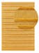 Tapis d'extérieur & intérieur Bonte Jaune