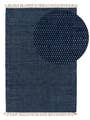Rug made from recycled material Tom Dark Blue