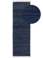 Rug made from recycled material Tom Dark Blue