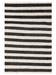 Rug made from recycled material Tom Black/White