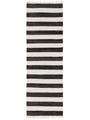 Rug made from recycled material Tom Black/White
