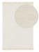 Tappeto realizzato con materiale riciclato Tom Crema