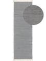 Rug made from recycled material Tom Light Grey