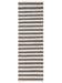 Rug made from recycled material Tom Grey/White