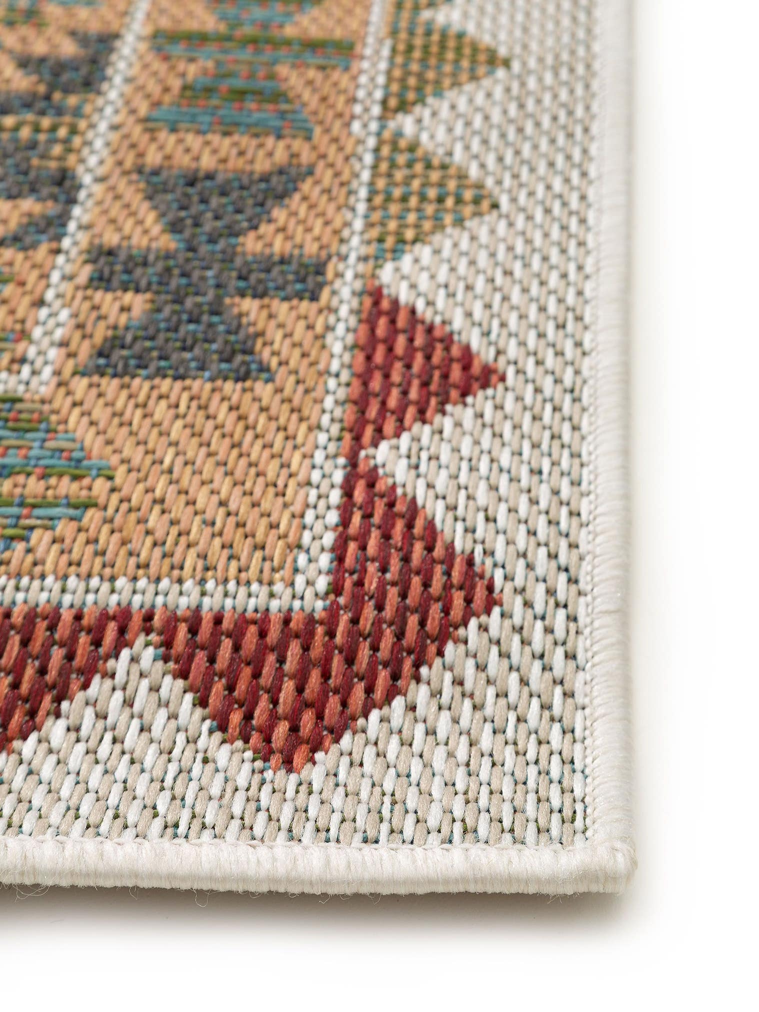 Teppich aus 100% Polypropylen in Multicolor mit bis 5 mm hohem Flor von benuta Nest