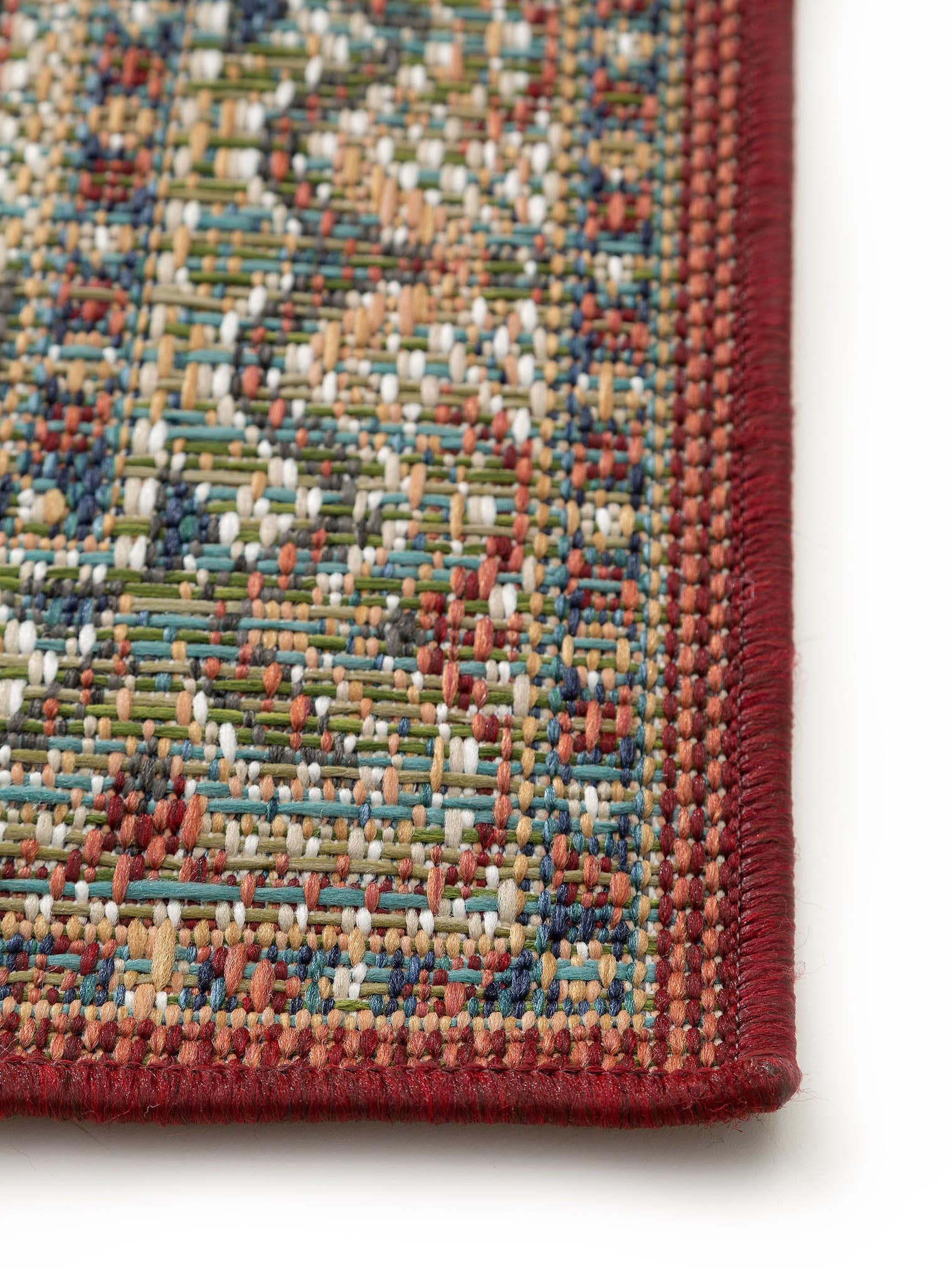 Teppich aus 100% Polypropylen in Multicolor mit bis 5 mm hohem Flor von benuta Nest
